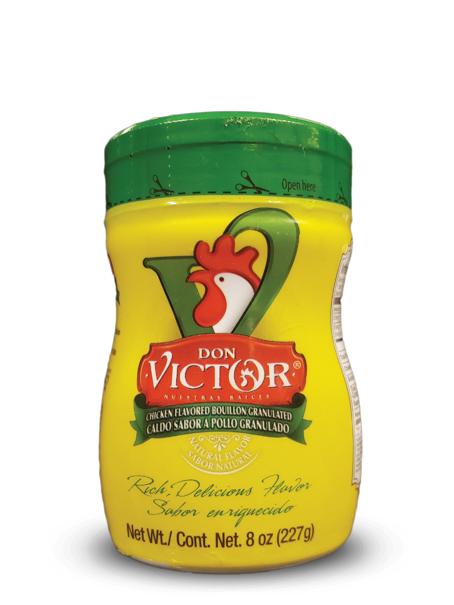 Don Victor® 8oz (Case of 12) Chicken Flavored Granulated Bouillon