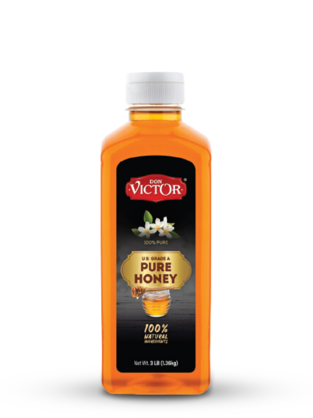 Pure Honey 3lb Squeezable Bottle